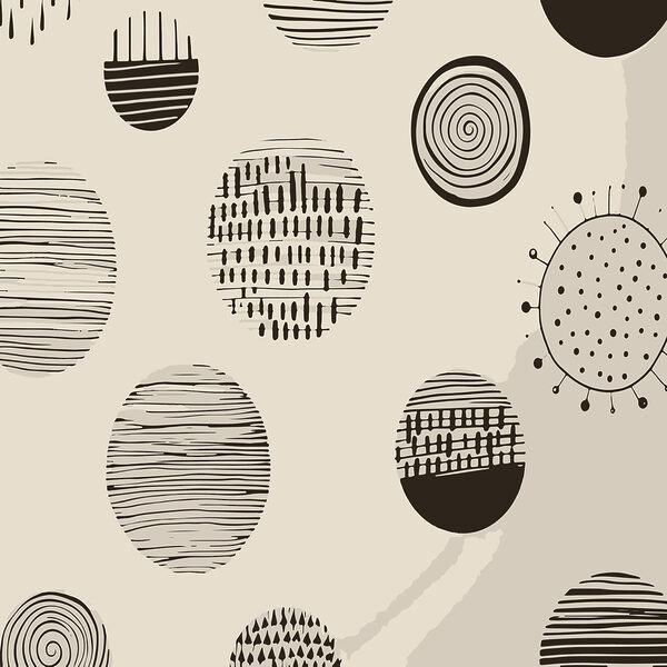 Pattern of circles and lines Pattern of circles and lines