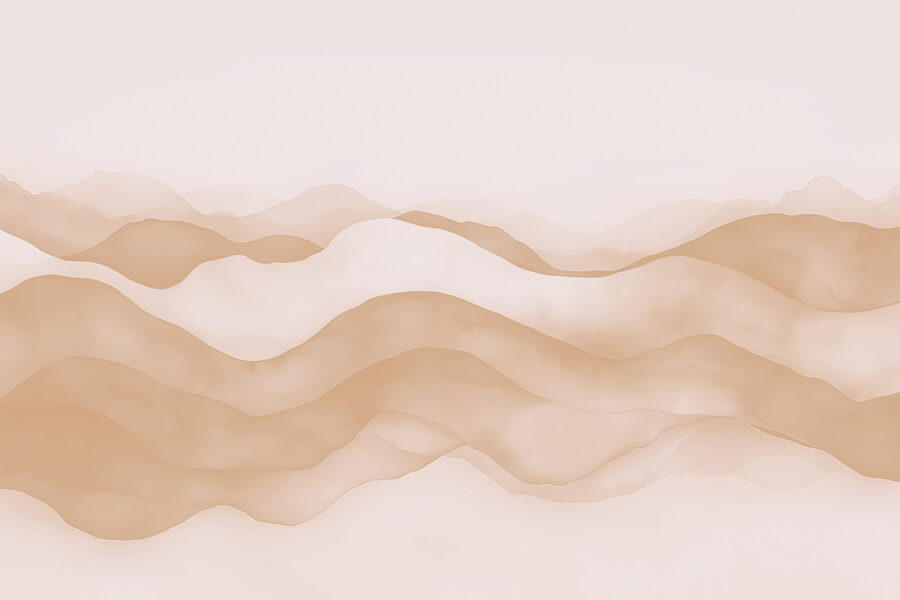 Tan and white waves