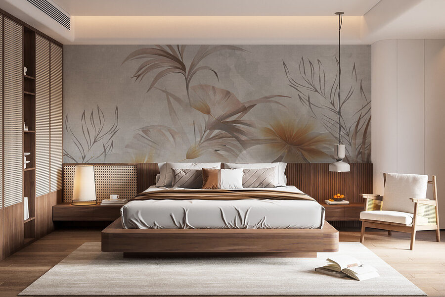 Elegant floral design with soft hues