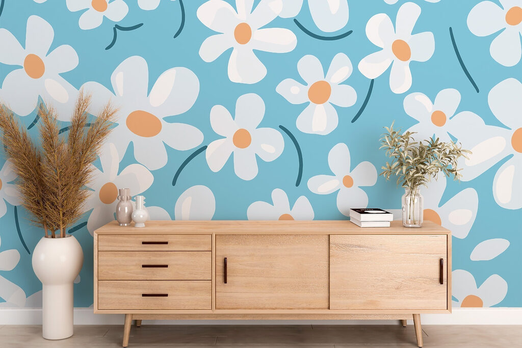 Pattern of white flowers w02216pih583mr 1024x683 - Pattern of white flowers