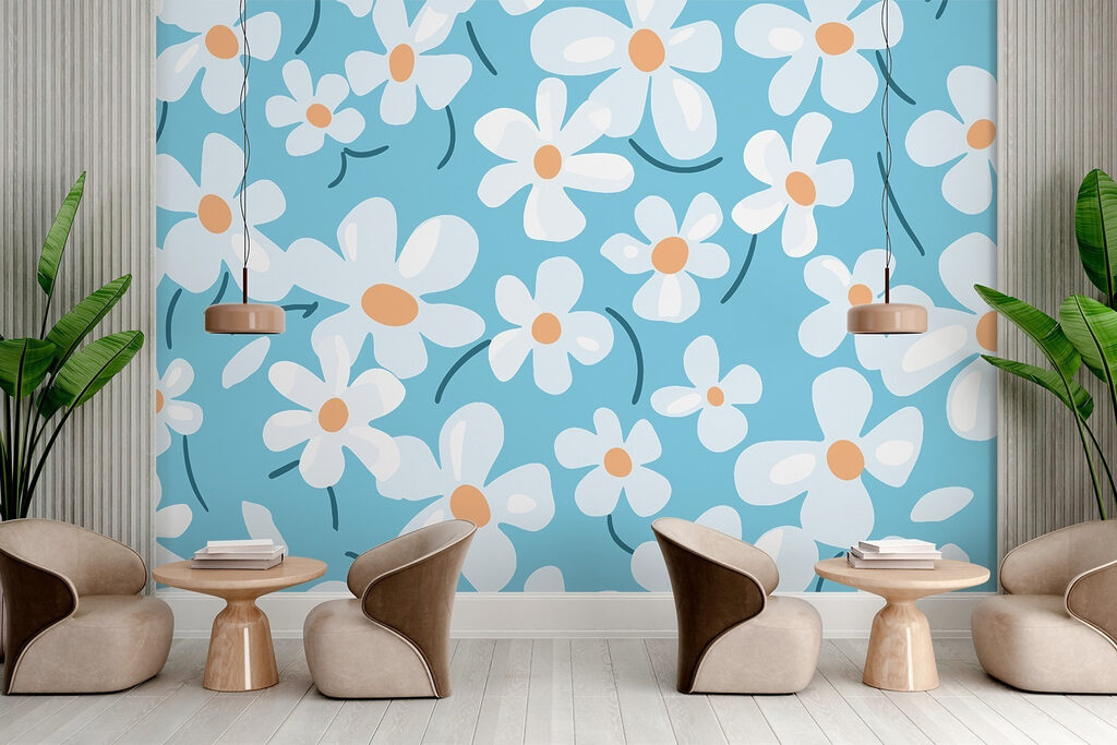 Pattern of white flowers w02216piz1r 1024x683 - Pattern of white flowers