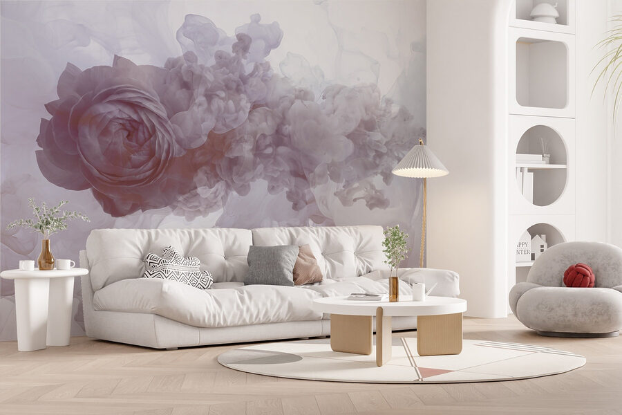 Wall murals Flower in water - Image 2