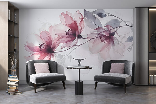 Delicate blooms in soft hues Delicate blooms in soft hues