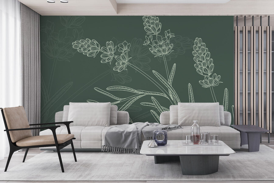 Drawing of a plant