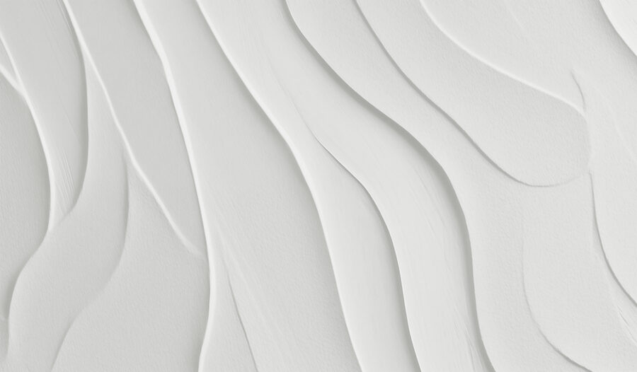 White surface with wavy lines