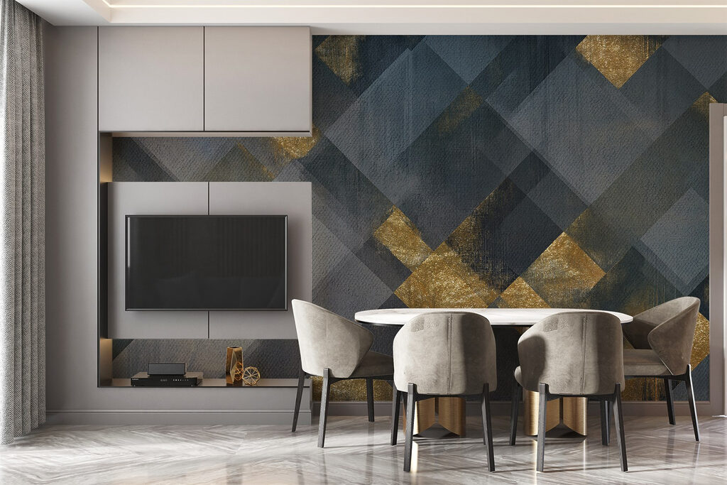 Abstract geometric pattern with texture