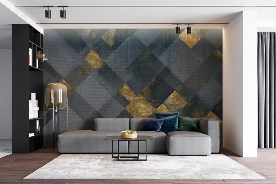 Abstract geometric pattern with texture. Abstract geometric pattern with texture.