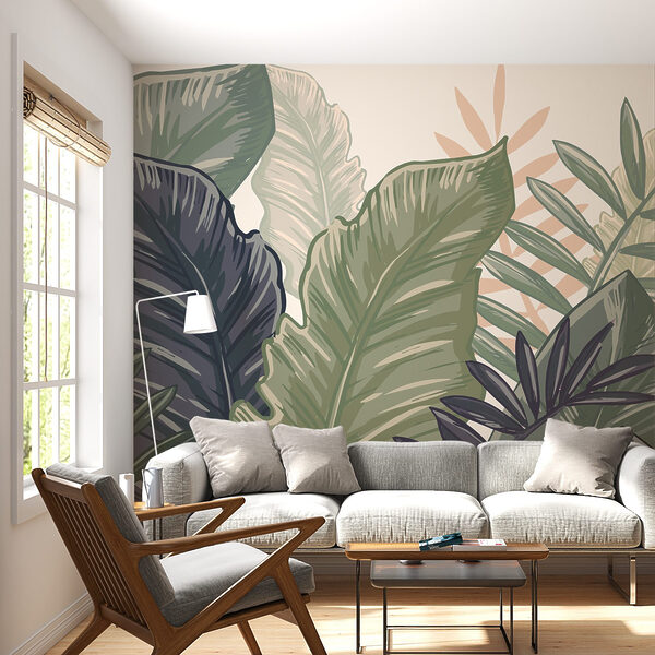 Lush foliage in calming tones Lush foliage in calming tones