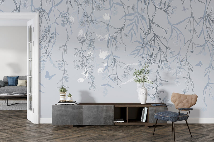 Nature’s delicate floral tapestry.