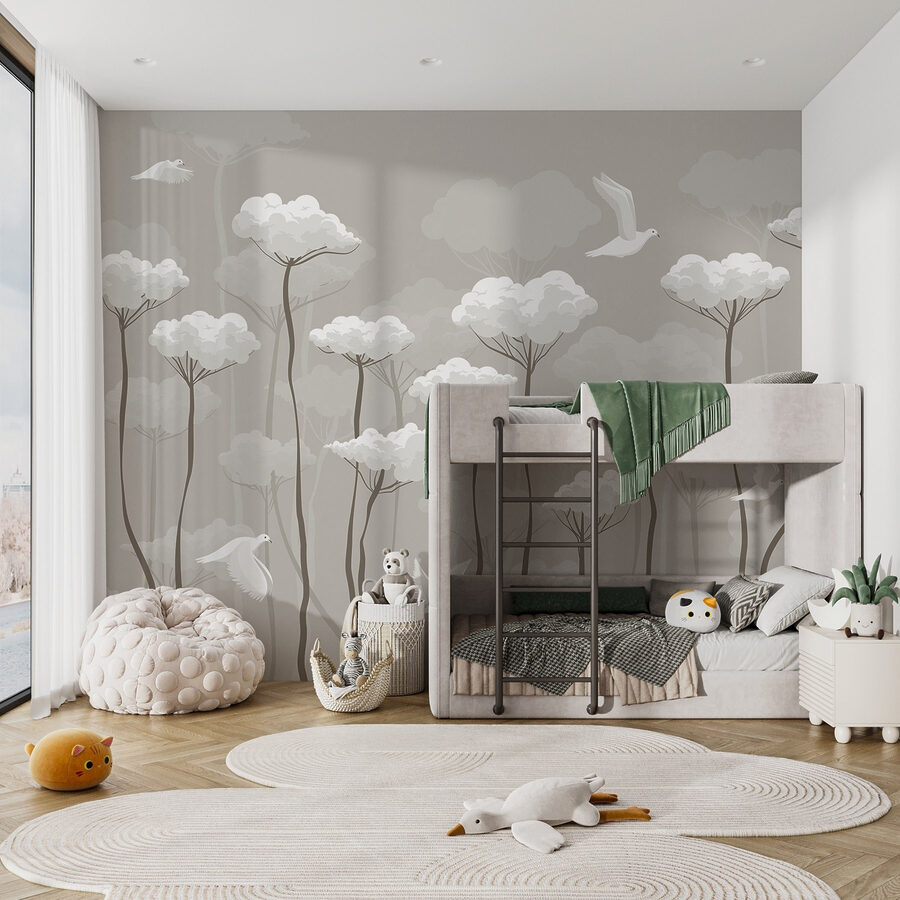 Wall murals Birds flying in the sky - Image 3