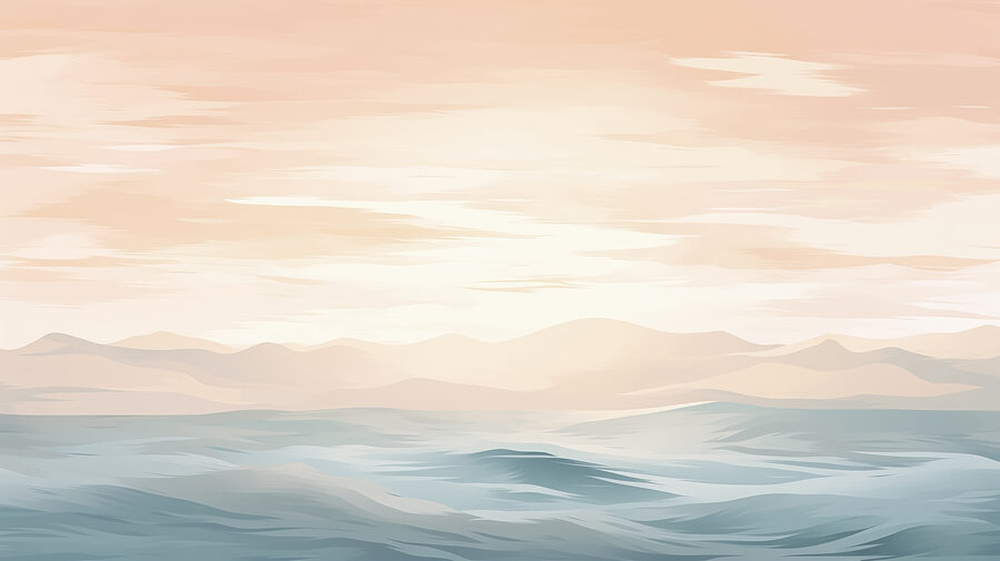 Water with mountains in the background