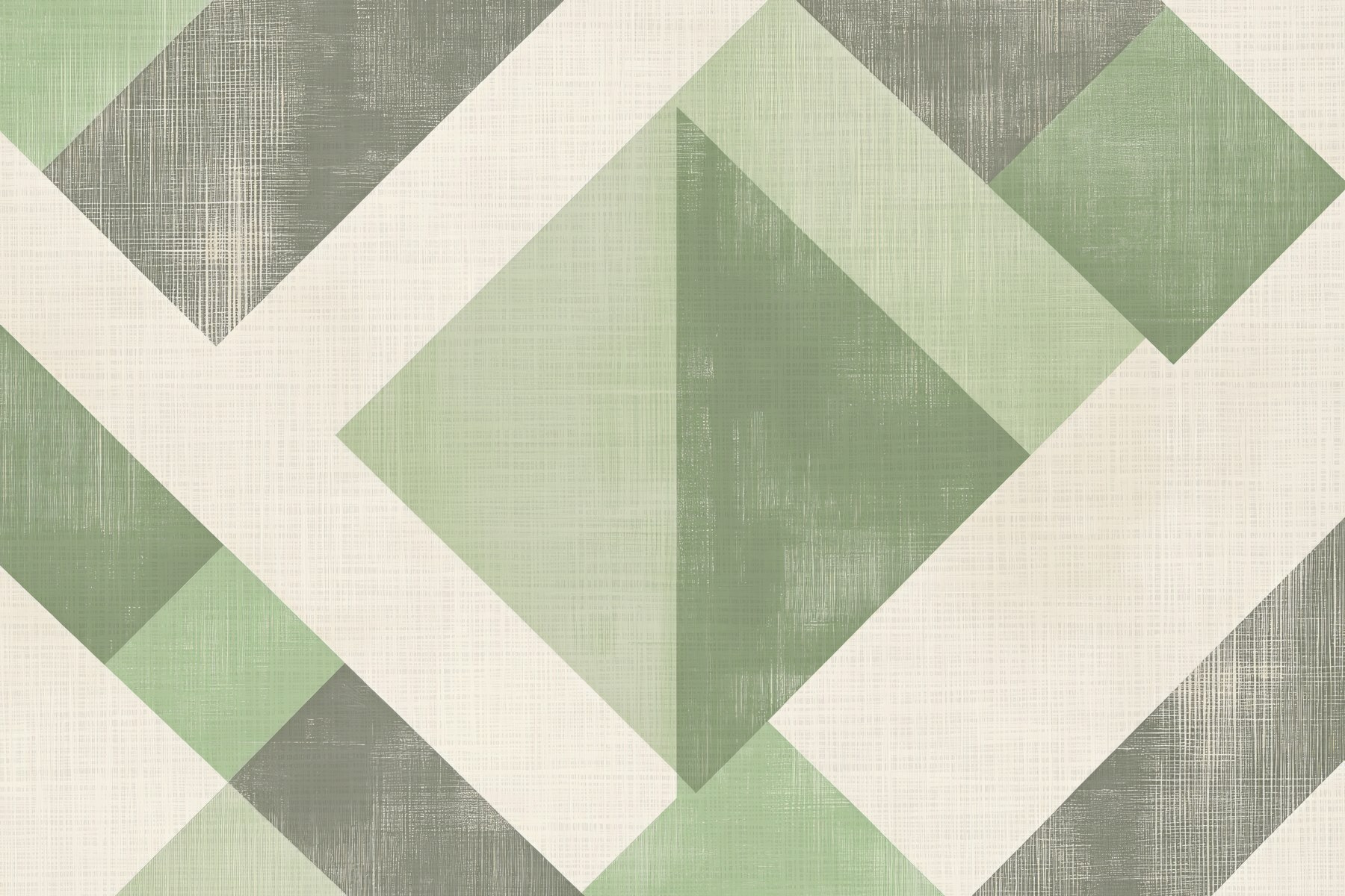 Green and white geometric pattern w02341v2p - Green and white geometric pattern