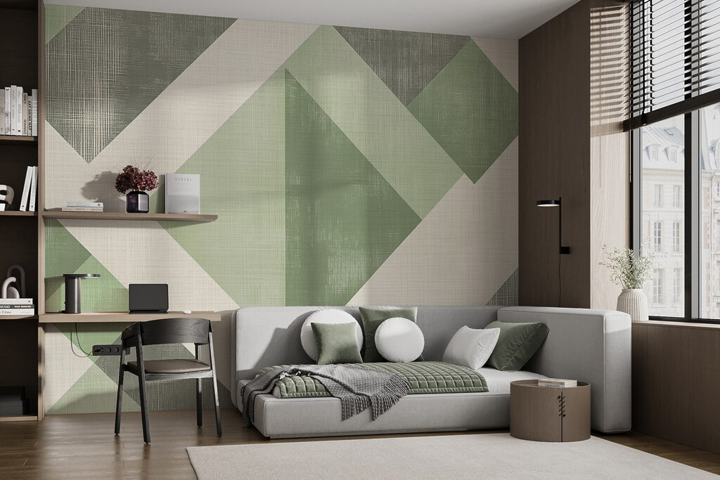 Green and white geometric pattern w02341v2pib3r 1024x683 - Green and white geometric pattern