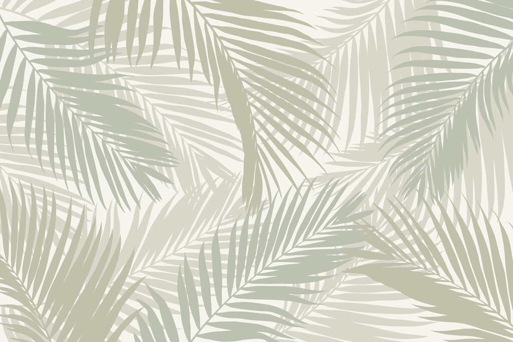 Pattern of leaves on a white background Pattern of leaves on a white background