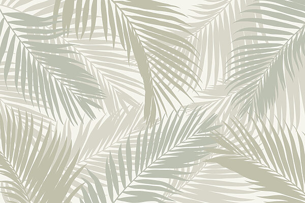 Pattern of leaves on a white background Pattern of leaves on a white background