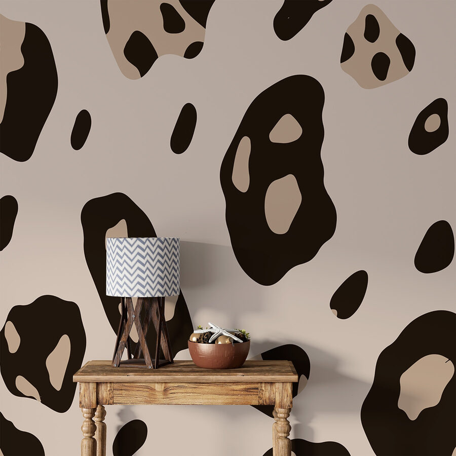 Wall murals Abstract animal print pattern design. - Image 3