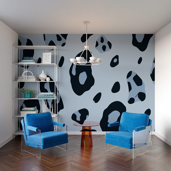 Abstract pattern in cool tones. Abstract pattern in cool tones.
