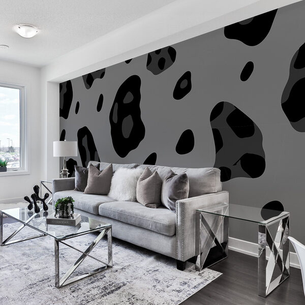 Abstract black and gray pattern Abstract black and gray pattern