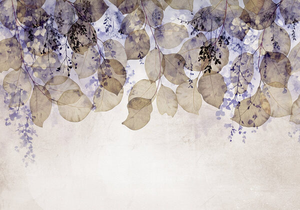Delicate leaves in soft hues Delicate leaves in soft hues