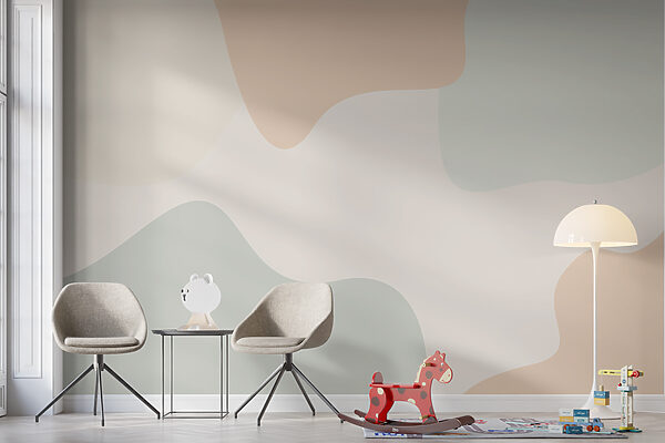 Colorful background with different shapes Colorful background with different shapes