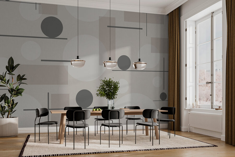 Grey and white pattern
