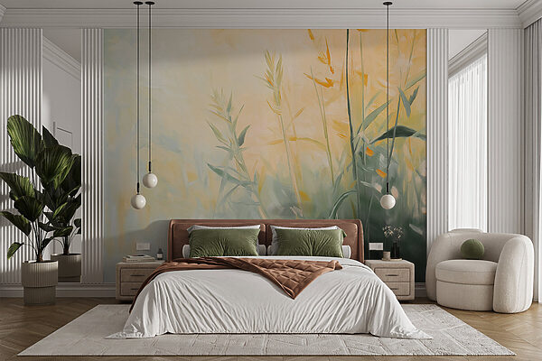 Painting of plants and flowers Painting of plants and flowers