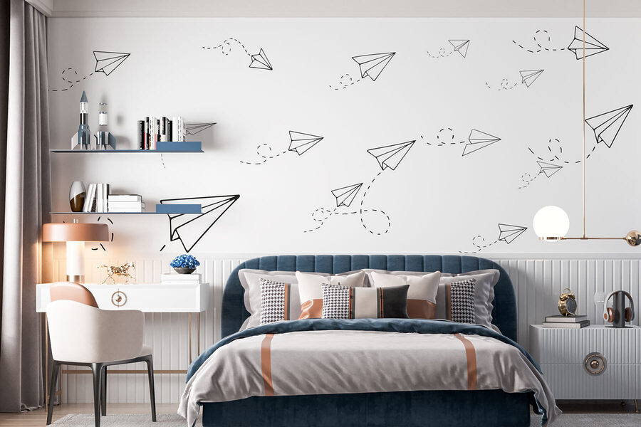 Group of paper planes