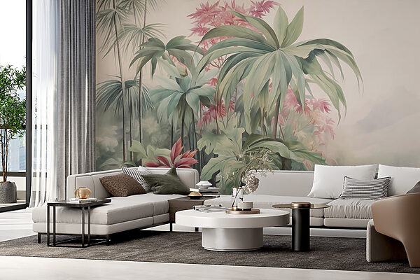 Painting of plants and flowers Painting of plants and flowers