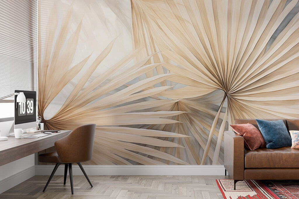 Nature’s elegant fan-shaped patterns