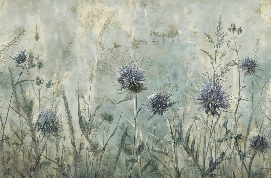 Wall murals Painting of flowers and plants - Image 7