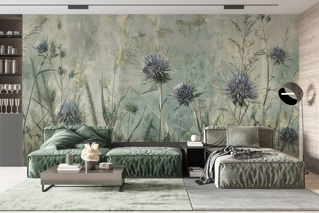 Painting of flowers and plants Painting of flowers and plants