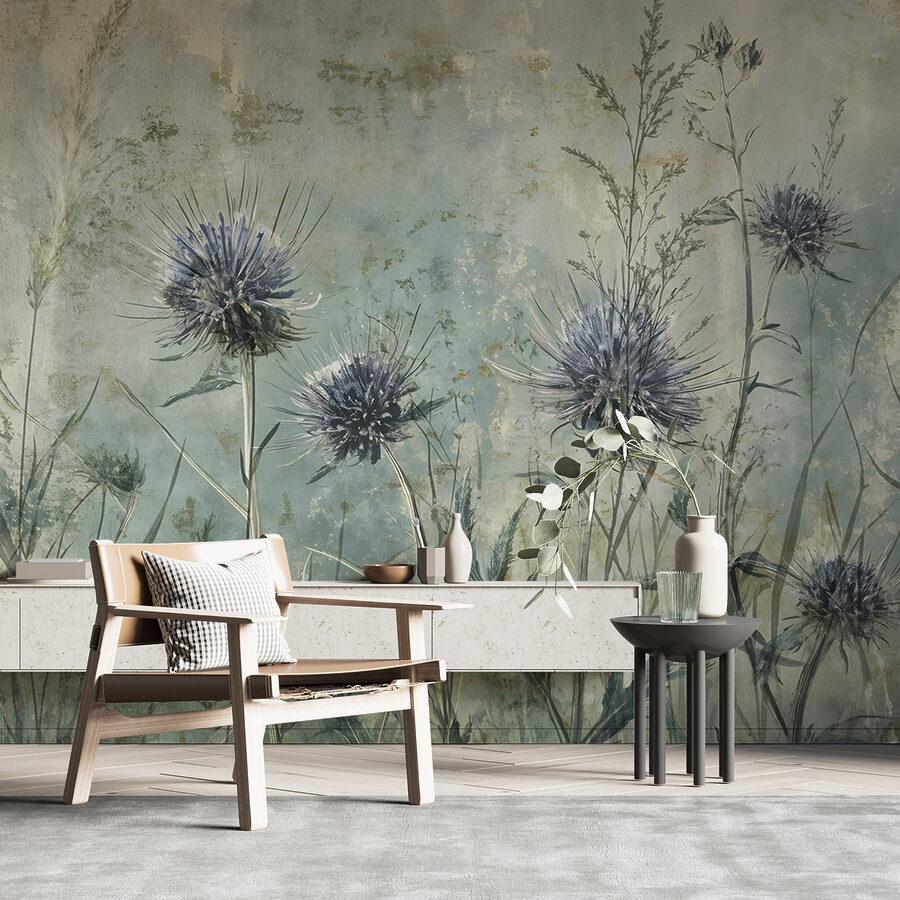 Wall murals Painting of flowers and plants - Image 3