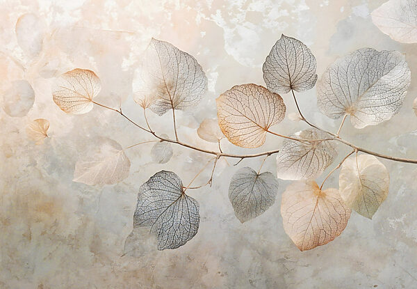 Branch with leaves on it Branch with leaves on it