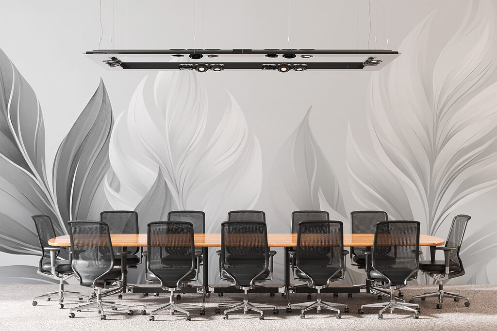 Delicate leaves in soft monochrome Delicate leaves in soft monochrome