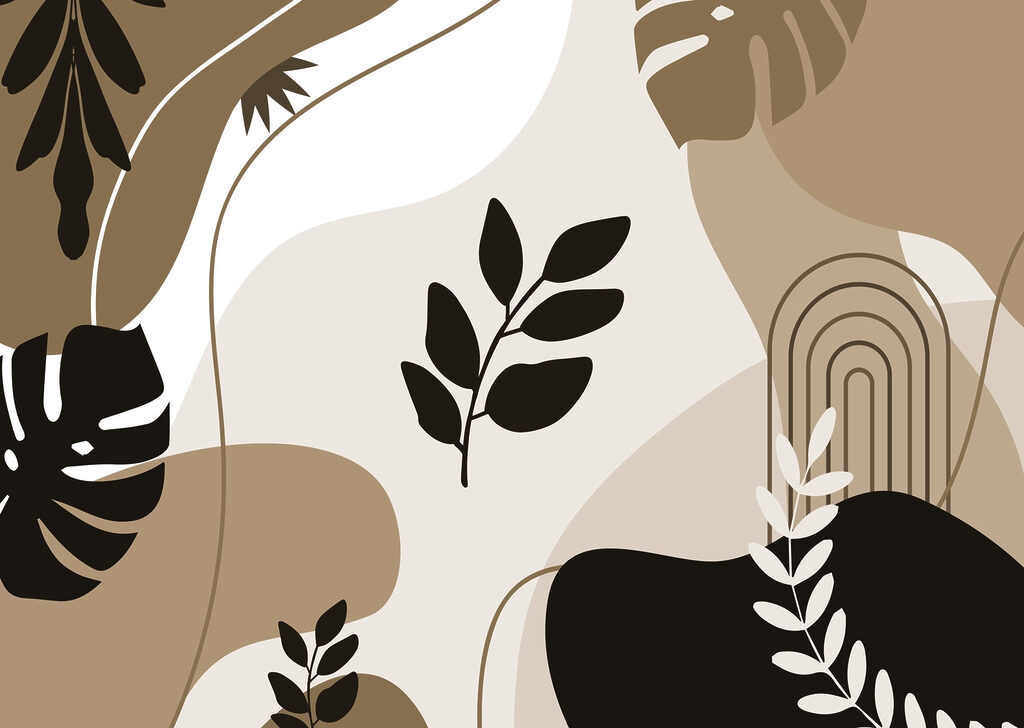 Natural forms in earth tones Natural forms in earth tones