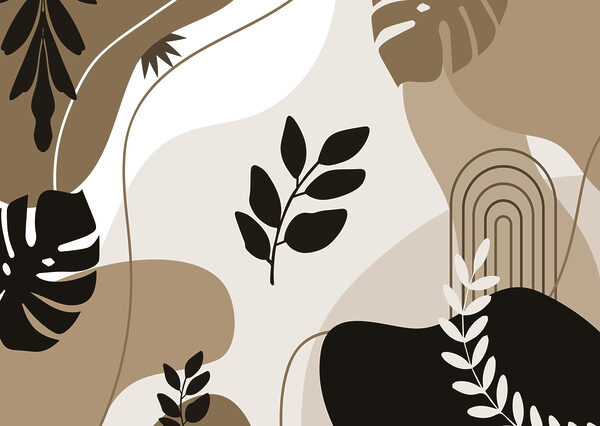 Natural forms in earth tones Natural forms in earth tones