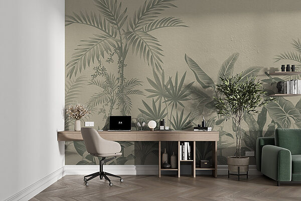 Wallpaper with plants on it Wallpaper with plants on it