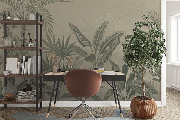 Wallpaper with plants on it Wallpaper with plants on it