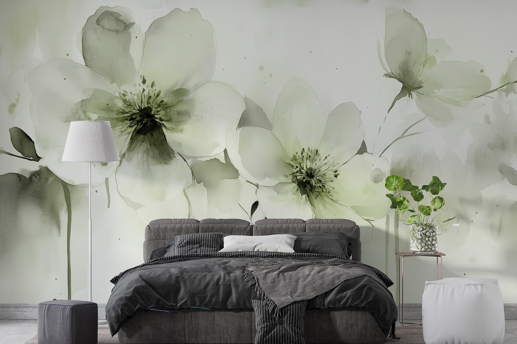 Soft blooms in delicate pastel tones