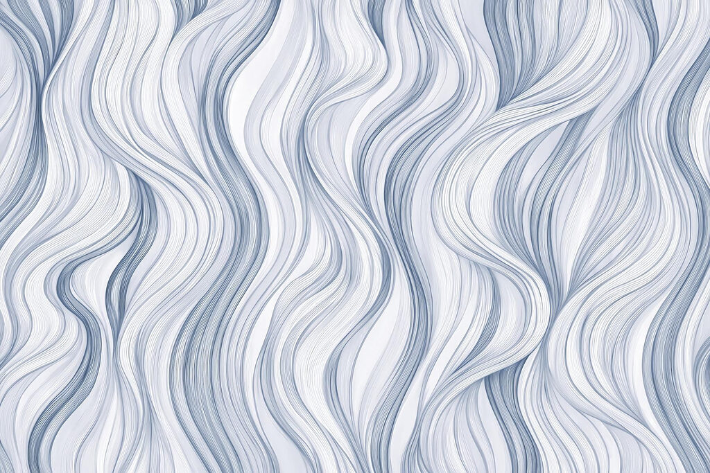 White and blue wavy pattern White and blue wavy pattern