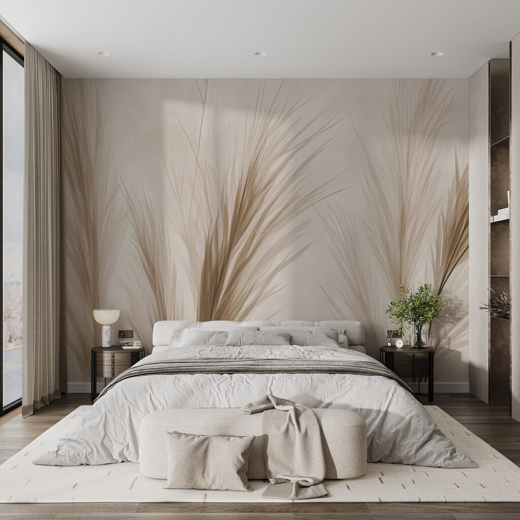 Delicate grass against a soft background Delicate grass against a soft background