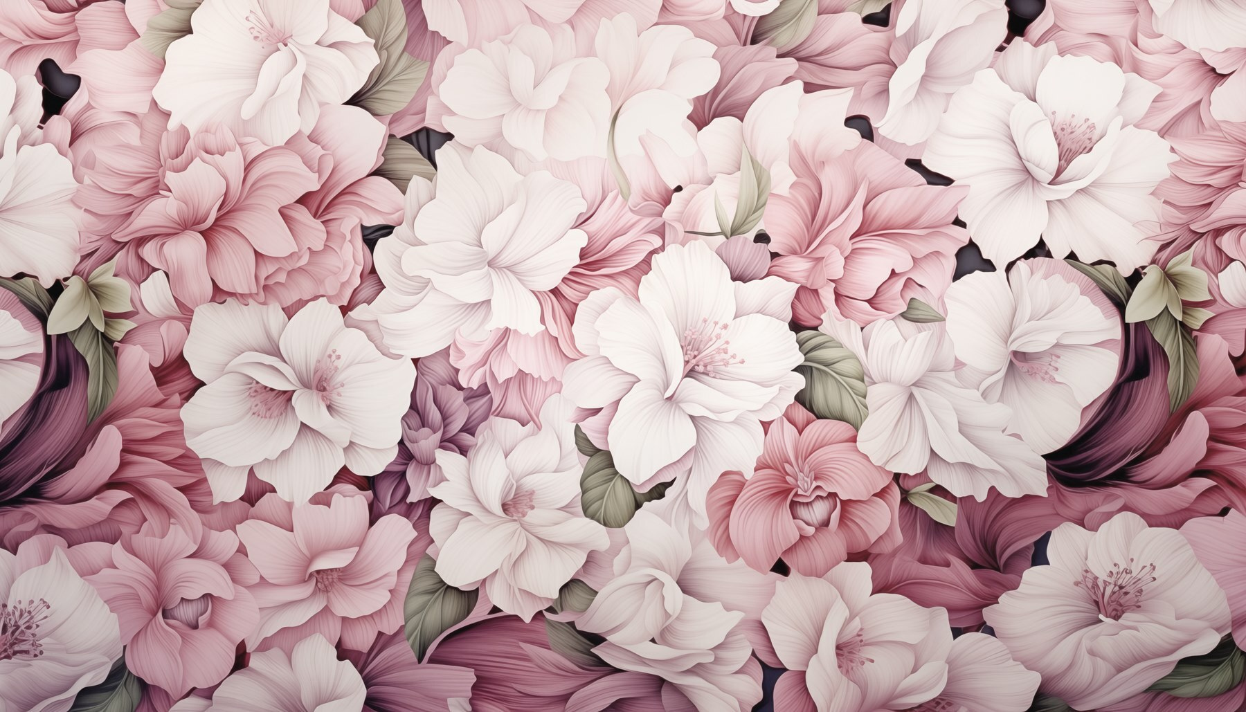 Vibrant blooms in delicate harmony Vibrant blooms in delicate harmony