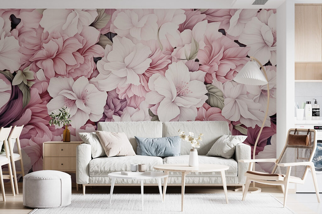 Vibrant blooms in delicate harmony Vibrant blooms in delicate harmony