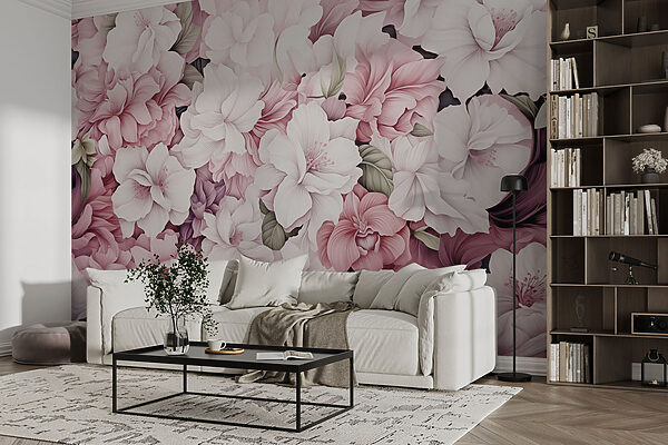 Vibrant blooms in delicate harmony Vibrant blooms in delicate harmony