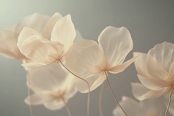 Delicate blooms in soft hues. Delicate blooms in soft hues.