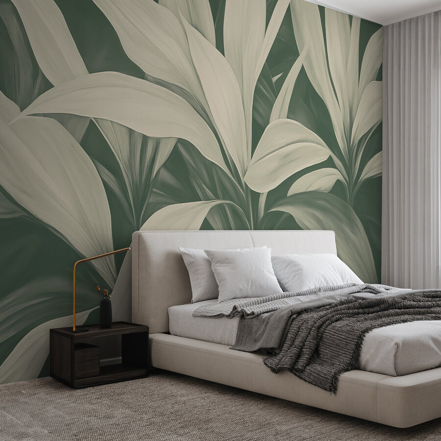 Soft leaves in gentle harmony.