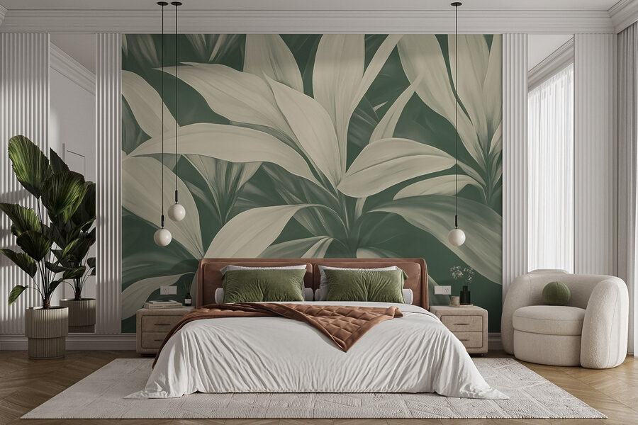Soft leaves in gentle harmony.