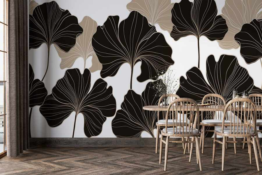 Nature’s elegance in monochrome hues