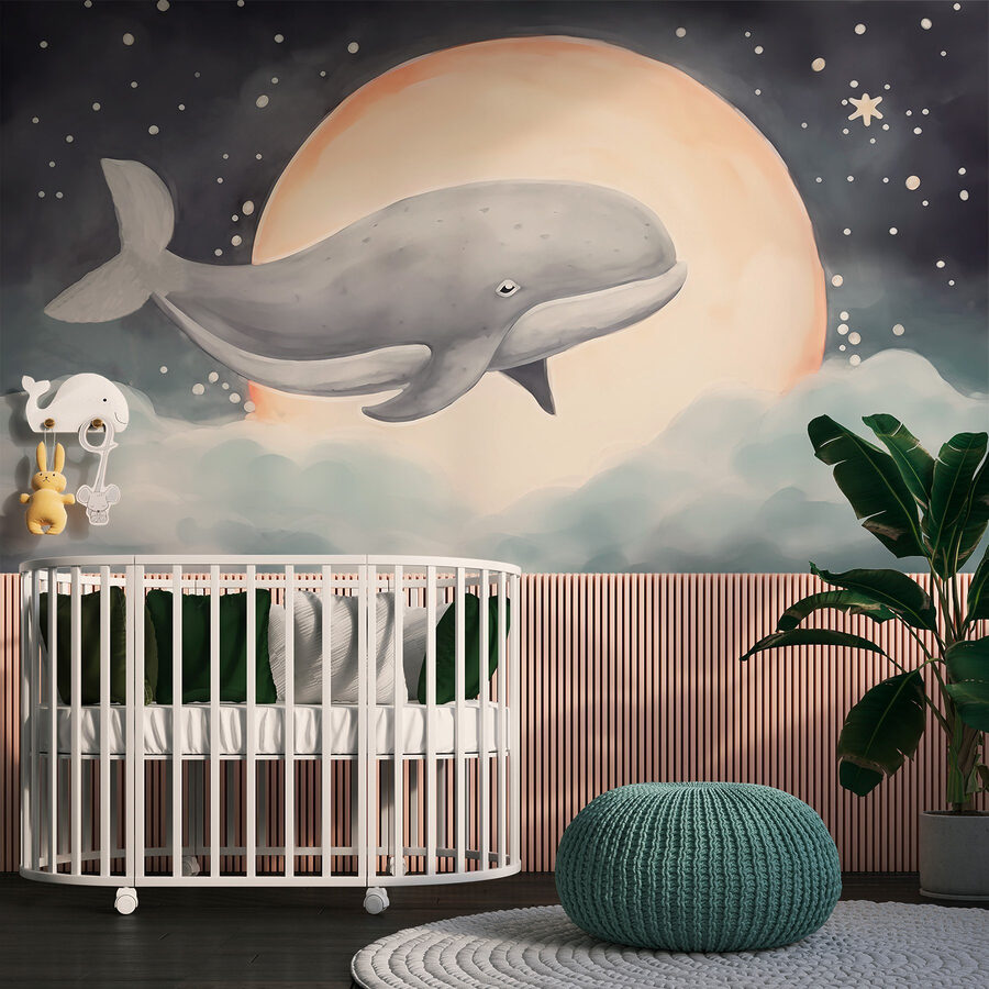 Whale in the sky