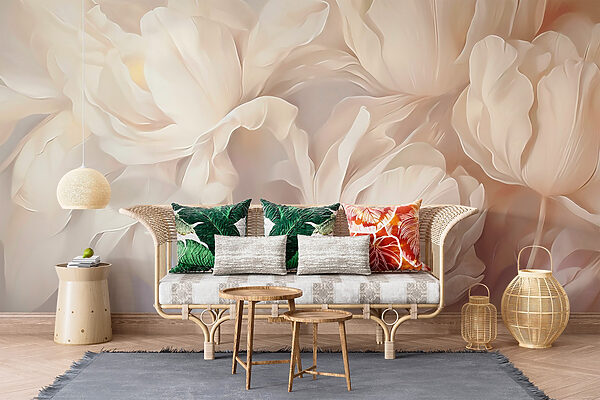 Soft petals in gentle hues. Soft petals in gentle hues.